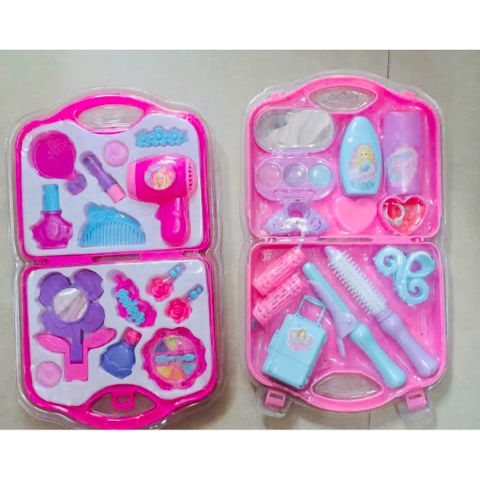 Đồ Chơi Trang Điểm 💄 1587 1518 Giao Ngẫu Nhiên, Đồ Chơi Nhập Vai Trang Điểm, Bộ Trang Điểm Cho Bé