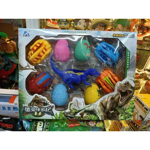 Trứng khủng long 🦖 lắp ghép ST-25, đồ chơi lắp ráp cho bé phát triển tư duy sáng tạo