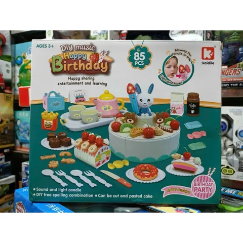 Đồ Chơi Bánh Sinh Nhật Có 3 Phân Loại 294 943 G675A Có Hiệu Ứng Đèn Và Nhạc Happy Birthday