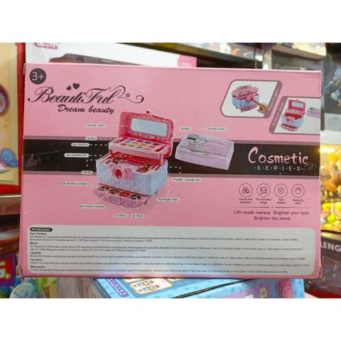 Đồ Chơi Cốp Trang Điểm, Vali Trang Điểm 3 Tầng M-611 Modern multi funtion Beauty box, Hộp trang điểm quà tặng sang trọng