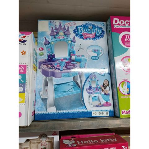Đồ Chơi Bàn Trang Điểm Có Hiệu Ứng Đèn Và Âm Thanh, Có 2 Phân Loại 678-2 1368-158 (K75288A), Đồ Chơi Nhập Vai Trang Điểm