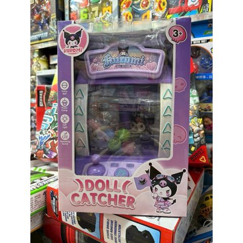 Đồ chơi chủ đề Kuromi - Máy gắp thú, máy gắp gấu bông Doll Catcher WW-1001D chạy bằng pin sạc