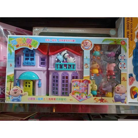 Đồ chơi nhà búp bê heo Peppa 612 Beautiful villa chọn mẫu ngẫu nhiên