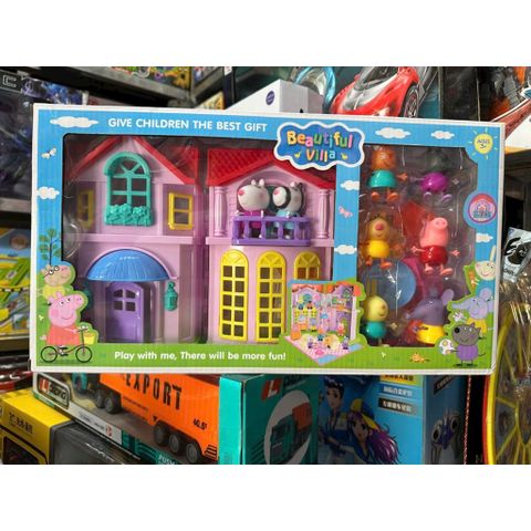 Đồ chơi nhà búp bê heo Peppa 612 Beautiful villa chọn mẫu ngẫu nhiên