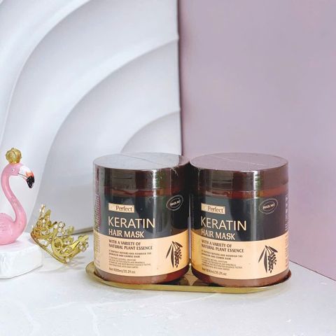 Kem Ủ Tóc Keratin Collagen 1000ml - Dưỡng Tóc Mềm Mượt, Phục Hồi Hư Tổn, Dành Cho Tóc Khô và Xơ Dễ Uốn