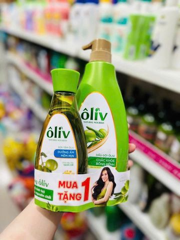 Dầu Gội Dưỡng Tóc Oliv 650ml + Tặng 250ml – Dưỡng Mượt, Cải Thiện Tình Trạng Tóc, Chăm Sóc Tóc Hàng Ngày