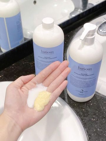Cặp Gội Xả Batious Dành Cho Da Dầu 500ml x2 - Chăm Sóc Tóc Mượt Mà, Dưỡng Ẩm Tối Ưu - Màu Xanh Dương