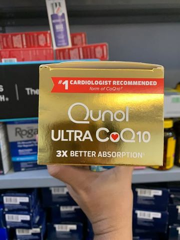Viên uống hỗ tim mạch ngăn ngừa tai biến - đột quỵ Qunol Ultra Coq10 100mg 