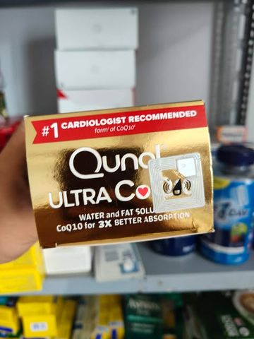 Viên uống hỗ tim mạch ngăn ngừa tai biến - đột quỵ Qunol Ultra Coq10 100mg 