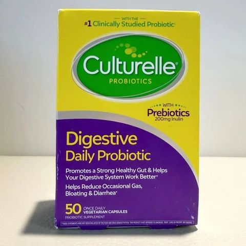 Viên uống Culturelle Probiotic 50 viên - Hỗ trợ tiêu hóa tự nhiên, cân bằng vi sinh đường ruột, tăng cường sức khỏe miễn dịch 630906