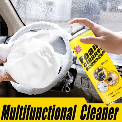 Chai xịt bọt đa năng vệ sinh nội thất ô tô, ghế da, trần nỉ ô tô Foam Cleaner/ Multi Purpose