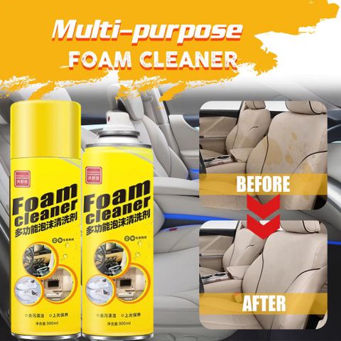 Chai xịt bọt đa năng vệ sinh nội thất ô tô, ghế da, trần nỉ ô tô Foam Cleaner/ Multi Purpose