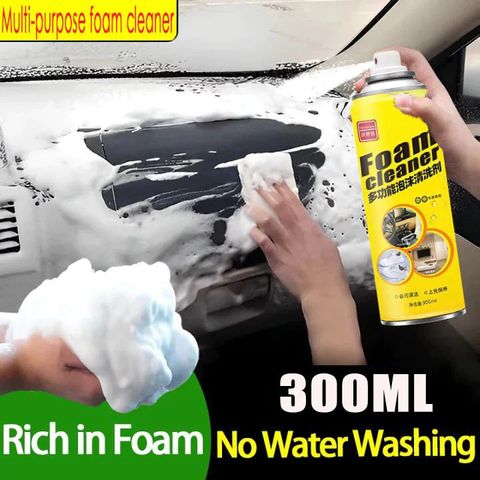 Chai xịt bọt đa năng vệ sinh nội thất ô tô, ghế da, trần nỉ ô tô Foam Cleaner/ Multi Purpose