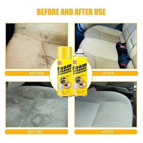Chai xịt bọt đa năng vệ sinh nội thất ô tô, ghế da, trần nỉ ô tô Foam Cleaner/ Multi Purpose