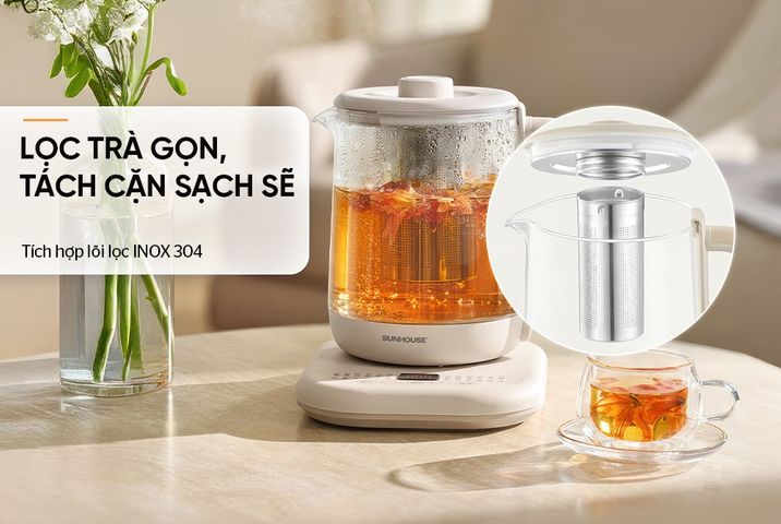 Bình đun đa năng 1.8L SUNHOUSE SHD1335