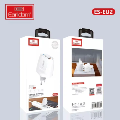 Bộ Sạc Nhanh 20W Earldom ES-EU2