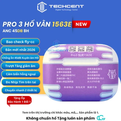 Earldom Pro Gen3 Hổ Vằn 1563E, Chống Ồn ANC, Xuyên Âm, Đo Nhịp Tim Trên Tai Mới Nhất 2026