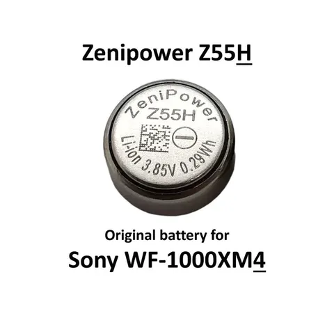 Pin ZeniPower Z55H 3.85V Mẫu Mới – Tương Thích Tai Nghe Sony 1000XM3 / 1000XM4 Chính Hãng
