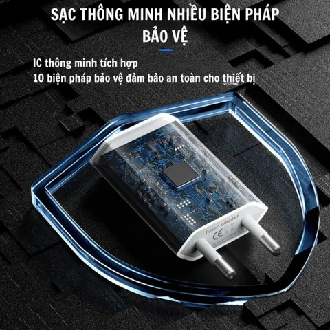 Củ Cáp Sạc Dẹt USB 5W Nhỏ Gọn, Củ Sạc Thích Hợp Mọi Dòng Điện Thoại Và Tai Nghe Chống Cháy Nổ Bảo Hành 12 Tháng Earldom