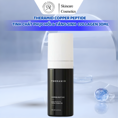 Theramid Copper Peptide Tinh chất phục hồi & tăng sinh Collagen cho làn da săn chắc tươi mới– 30ml