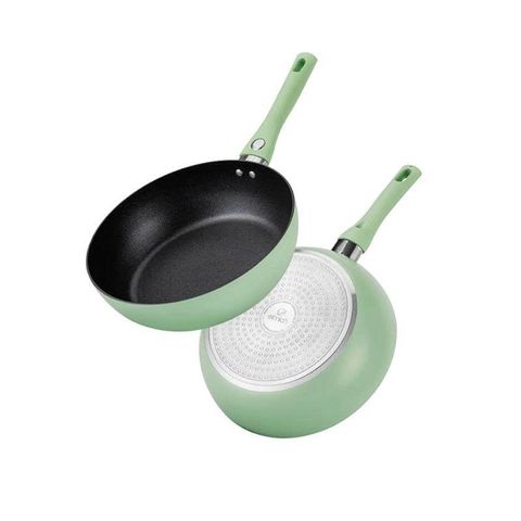 Chảo chống dính Ceramic Elmich Olive Classic EL5977OV26 size 26cm