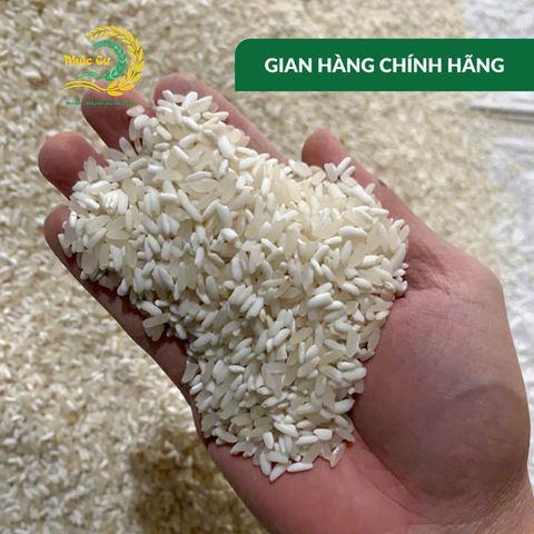 Gạo Phúc Cư | 5KG Nếp Nương Điện Biên Hạt Dài Dẻo Thơm Nấu Xôi Làm Bánh