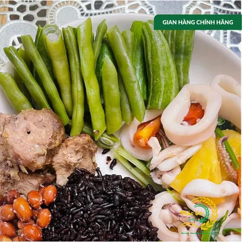 Gạo Phúc Cư | 20KG Gạo Lứt Đen (LOẠI NGON) Nếp Than Hữu Cơ Tốt Cho Người Tiểu Đường Ăn Kiêng
