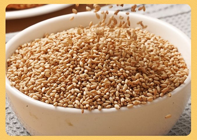 Vừng Vàng Sống 200g - Hạt Dinh Dưỡng Tự Nhiên, Thực Phẩm Sạch