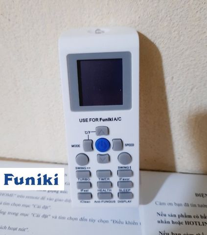 Điều khiển Remote Điều hòa Funiki-4 - Tương thích SC, SH, HSC Inverter 1 chiều, 2 chiều - Tiện lợi, bao gồm pin miễn phí 631219