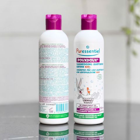 Dầu Gội Diệt Chấy Hữu Cơ Puressentiel PouxDoux Organic Shampoo Ngăn Ngừa Chấy Cho Bé & Gia Đình 200ml