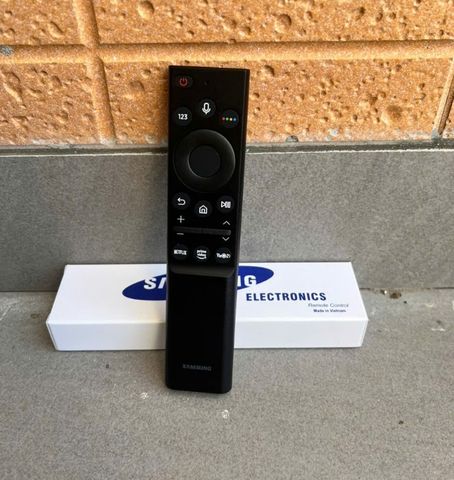 [ LOẠI XỊN ] REMOTE SAMSUNG giọng nói smart tivi dòng AU - QLED - Điều khiển samsung FULLBOX+TẶNG PIN 631446