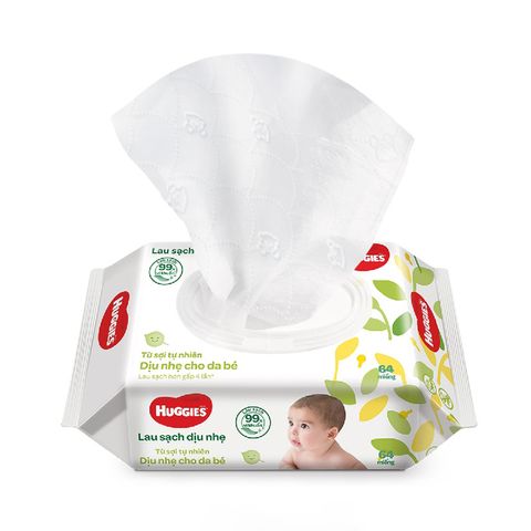 Khăn Ướt Huggies Dịu Nhẹ Túi 80 Tờ – Làm Sạch An Toàn Cho Bé