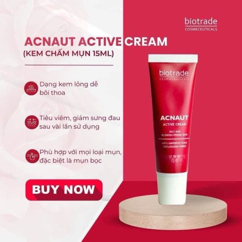 Kem Chấm Mụn Biotrade Active Cream Hỗ Trợ Giảm Mụn 15g