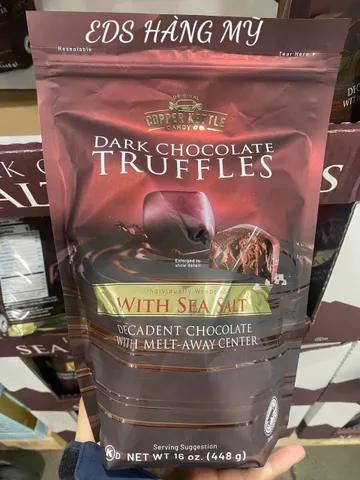 Socola Truffles Copper Kettle 448g - Sôcôla Thượng Hạng Hòa Tan Đầy Ngọt Ngào, Quà Tặng Hoàn Hảo Cho Người Yêu Thích Sôcôla