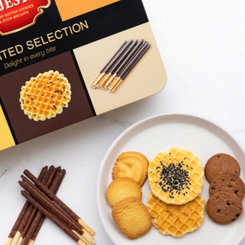 Bánh Quy Bơ Majestic Selection 298g - Bánh Kẹo Nguyên Chất Hương Vị Thơm Ngon, Lựa Chọn Hoàn Hảo Cho Người Yêu Thích Bánh Quy