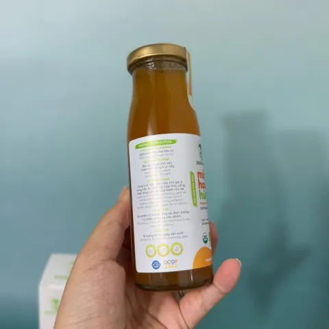 Mật hoa dừa hữu cơ Sokfarm 250g dùng được cho bé ăn dặm - Organic coconut flowers nectar - hàng Việt.