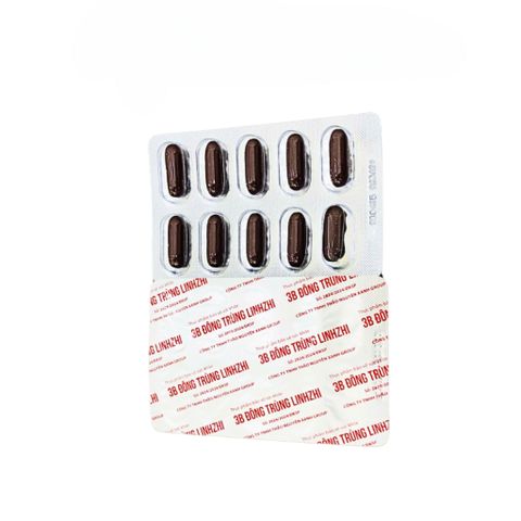 Viên uống 3B Đông Trùng Linhzhi Bổ sung vitamin B1, B3, B6 cho cơ thể giúp bồi bổ sức khỏe - Hộp 100 viên