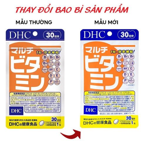 Viên Vitamin Tổng Hợp DHC Multivitamin Nhật Bản - Bổ Sung 12 Vitamin Thiết Yếu Cho Sức Khỏe, Duy Trì Dinh Dưỡng Hàng Ngày
