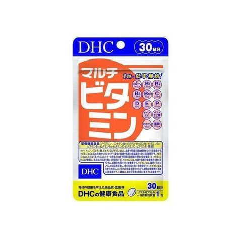 Viên Vitamin Tổng Hợp DHC Multivitamin Nhật Bản - Bổ Sung 12 Vitamin Thiết Yếu Cho Sức Khỏe, Duy Trì Dinh Dưỡng Hàng Ngày