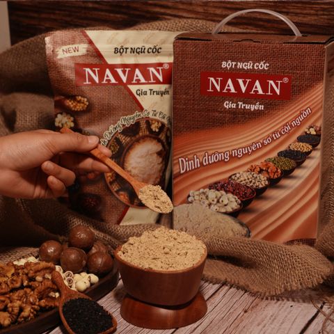 (Combo 2) - Ngũ cốc Navan - Dinh dưỡng từ 9 loại hạt - Ngũ cốc cho bà bầu -  Dinh dưỡng - Lợi sữa