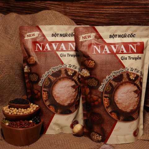 (Combo 2) - Ngũ cốc Navan - Dinh dưỡng từ 9 loại hạt - Ngũ cốc cho bà bầu -  Dinh dưỡng - Lợi sữa