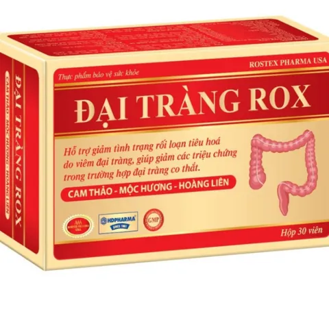 Đại Tràng Rox thảoo dượcc giảm viêm đại tràng, rối loạn tiêu hóa - Hộp 30 viên 631961
