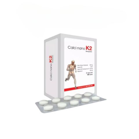 Calci Nano K2 Hỗ trợ tăng chiều cao, phòng giảm loãng xương, còi xương