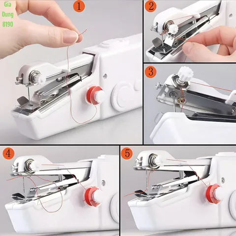 Máy may cầm tay nhỏ, máy may gia đình, nhanh chóng và thuận tiện-Máy Khâu Mini Cầm Tay