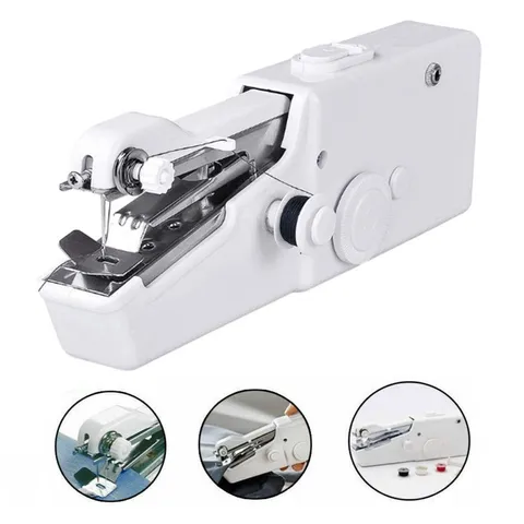 Máy may cầm tay nhỏ, máy may gia đình, nhanh chóng và thuận tiện-Máy Khâu Mini Cầm Tay