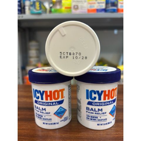 Dầu Nóng Xoa Bóp Giảm Đau ICYHOT Mỹ - Dạng Hũ