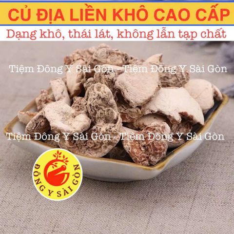 Củ Địa Liền Khô Cao Cấp - Tam Nại