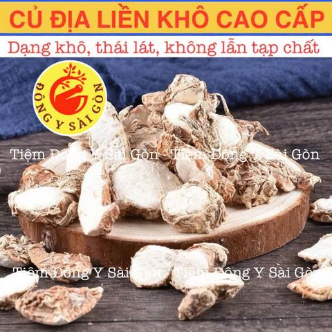 Củ Địa Liền Khô Cao Cấp - Tam Nại