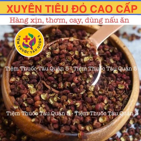 Xuyên Tiêu Đỏ Khô Cao Cấp - Vị Cay, Thơm 100gram