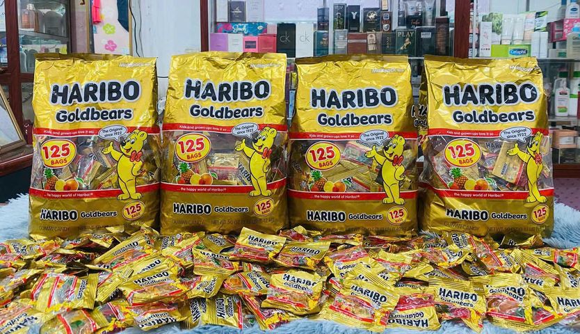 Kẹo Dẻo Haribo Goldbears 500g - Ngọt Ngào Chất Lượng Cao, Kẹo Thỏ Dễ Thương, Snack Hoàn Hảo Cho Các Dịp Hội Họp